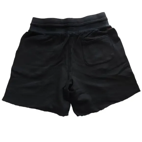 n:PHILANTHROPY Coco destroyed distressed sweat shorts in vintage black Sz XS NEW - Picture 2 of 10